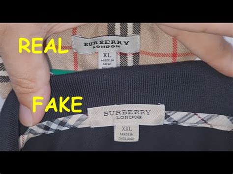 fake burberry shirt vs real|authenticate burberry item.